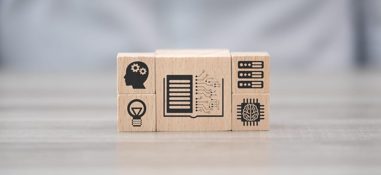 Building blocks with images on them