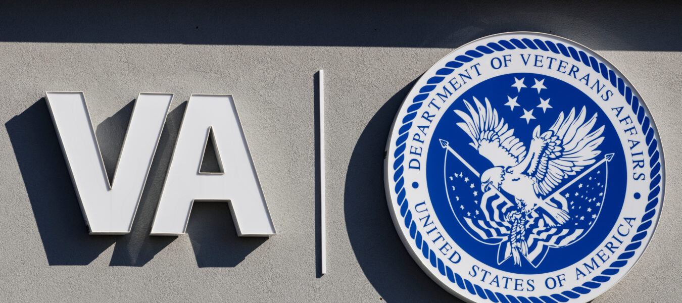veterans affairs sign