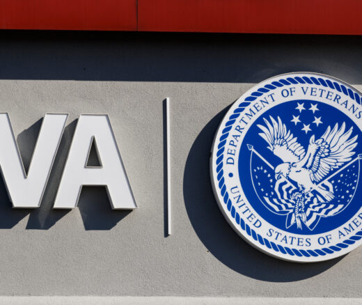 veterans affairs sign