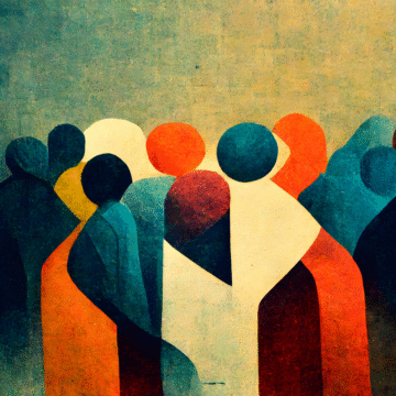 An illustration representing diversity and health equity.
