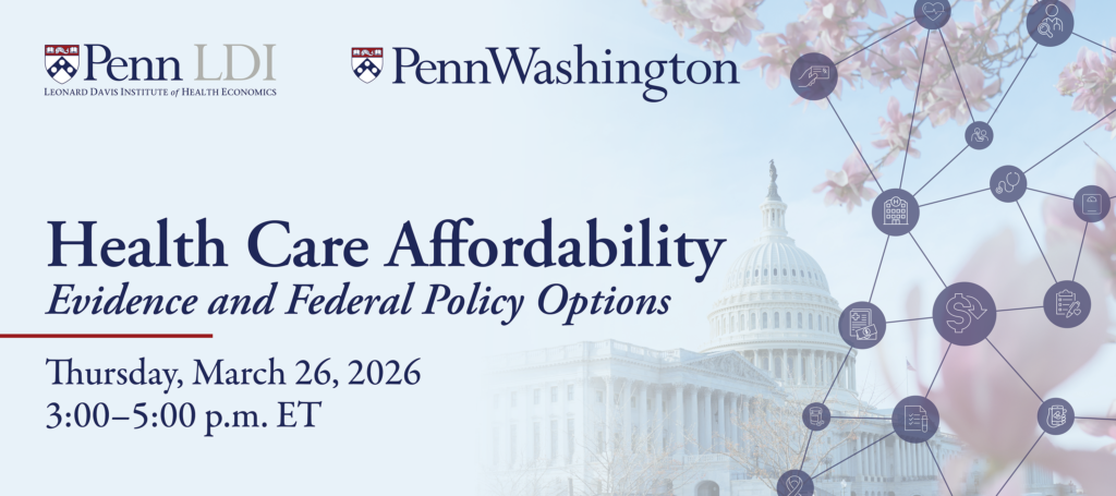 Health Care Affordability: Evidence and Federal Policy Options