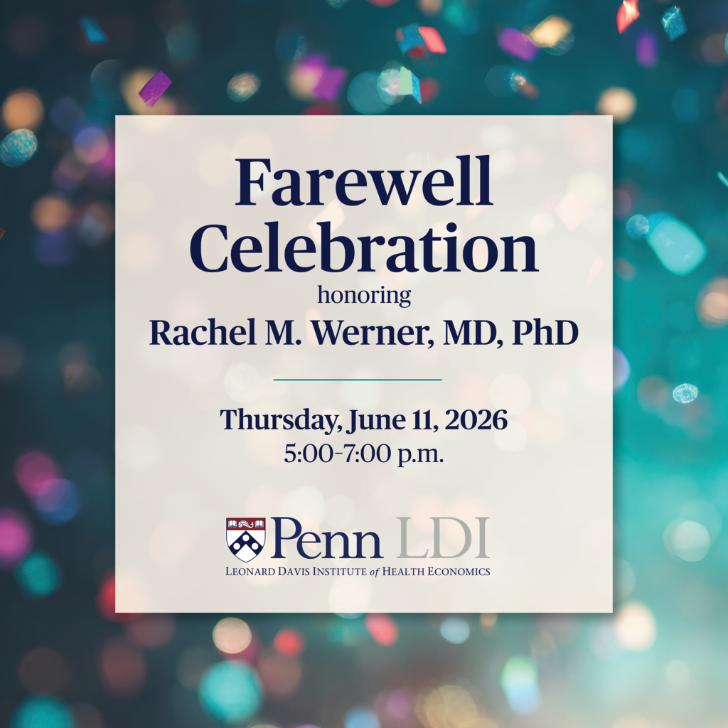 Penn LDI Farewell Celebration